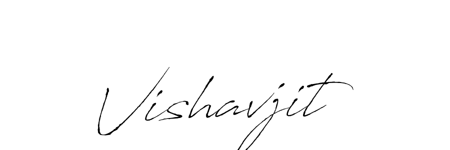 Create a beautiful signature design for name Vishavjit. With this signature (Antro_Vectra) fonts, you can make a handwritten signature for free. Vishavjit signature style 6 images and pictures png