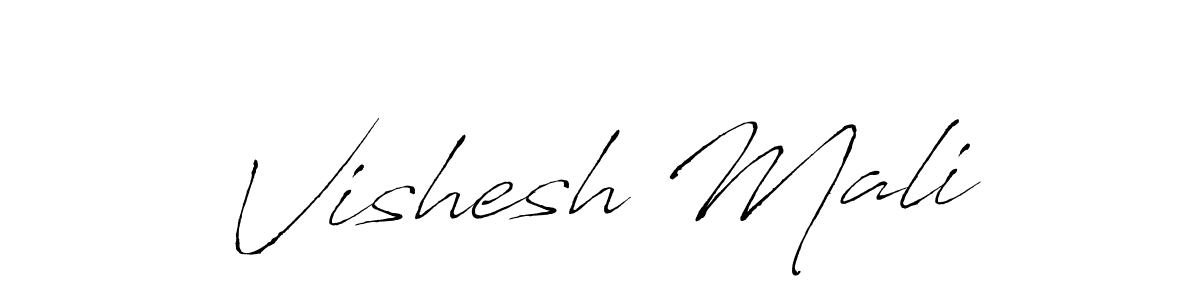 You can use this online signature creator to create a handwritten signature for the name Vishesh Mali. This is the best online autograph maker. Vishesh Mali signature style 6 images and pictures png