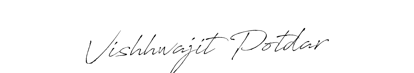 Make a beautiful signature design for name Vishhwajit Potdar. Use this online signature maker to create a handwritten signature for free. Vishhwajit Potdar signature style 6 images and pictures png