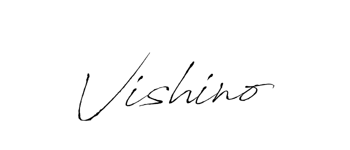 Make a beautiful signature design for name Vishino. Use this online signature maker to create a handwritten signature for free. Vishino signature style 6 images and pictures png