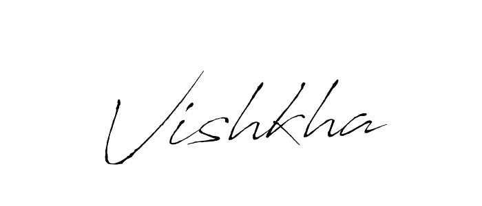 How to make Vishkha name signature. Use Antro_Vectra style for creating short signs online. This is the latest handwritten sign. Vishkha signature style 6 images and pictures png