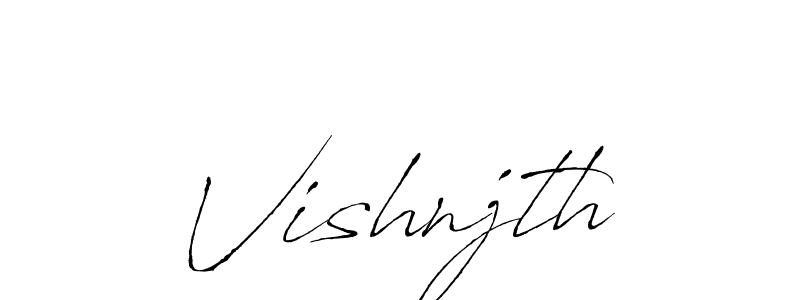 How to Draw Vishnjth signature style? Antro_Vectra is a latest design signature styles for name Vishnjth. Vishnjth signature style 6 images and pictures png