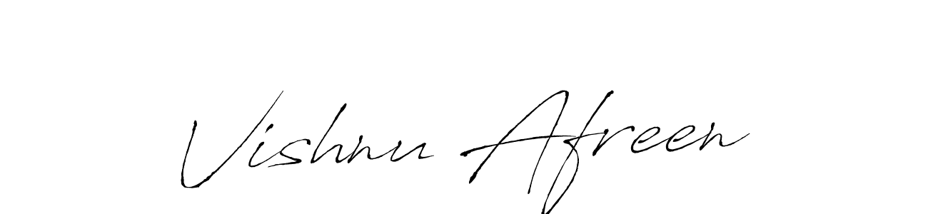 Once you've used our free online signature maker to create your best signature Antro_Vectra style, it's time to enjoy all of the benefits that Vishnu Afreen name signing documents. Vishnu Afreen signature style 6 images and pictures png