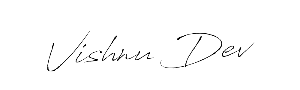 Similarly Antro_Vectra is the best handwritten signature design. Signature creator online .You can use it as an online autograph creator for name Vishnu Dev. Vishnu Dev signature style 6 images and pictures png