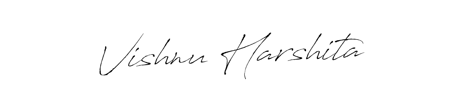 if you are searching for the best signature style for your name Vishnu Harshita. so please give up your signature search. here we have designed multiple signature styles  using Antro_Vectra. Vishnu Harshita signature style 6 images and pictures png
