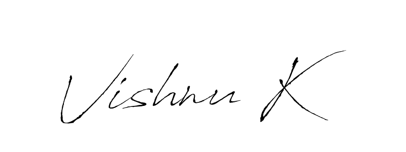 This is the best signature style for the Vishnu K name. Also you like these signature font (Antro_Vectra). Mix name signature. Vishnu K signature style 6 images and pictures png