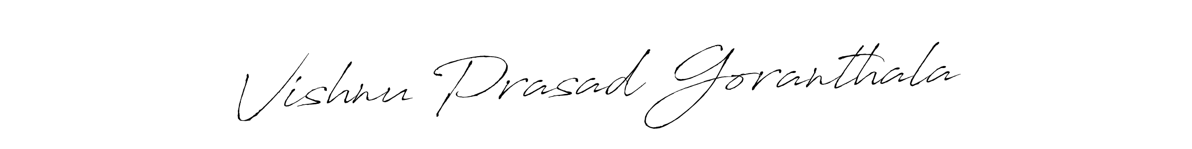 See photos of Vishnu Prasad Goranthala official signature by Spectra . Check more albums & portfolios. Read reviews & check more about Antro_Vectra font. Vishnu Prasad Goranthala signature style 6 images and pictures png