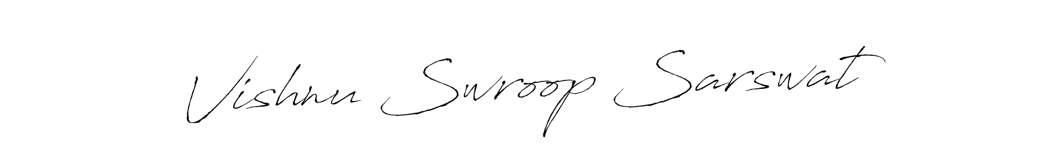 Also we have Vishnu Swroop Sarswat name is the best signature style. Create professional handwritten signature collection using Antro_Vectra autograph style. Vishnu Swroop Sarswat signature style 6 images and pictures png