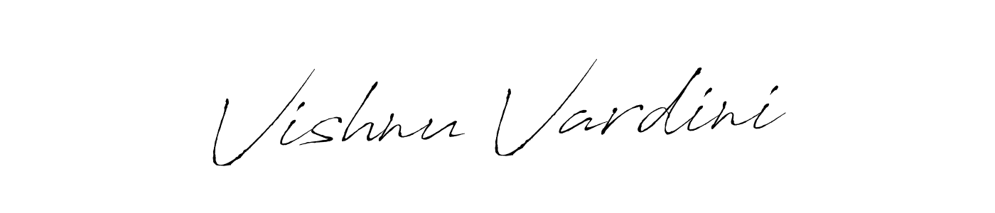 Antro_Vectra is a professional signature style that is perfect for those who want to add a touch of class to their signature. It is also a great choice for those who want to make their signature more unique. Get Vishnu Vardini name to fancy signature for free. Vishnu Vardini signature style 6 images and pictures png