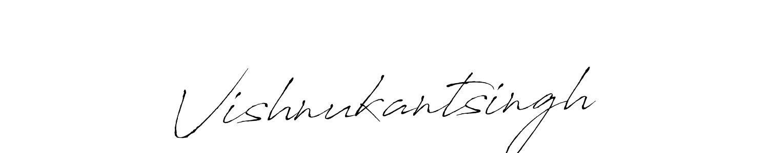 It looks lik you need a new signature style for name Vishnukantsingh. Design unique handwritten (Antro_Vectra) signature with our free signature maker in just a few clicks. Vishnukantsingh signature style 6 images and pictures png