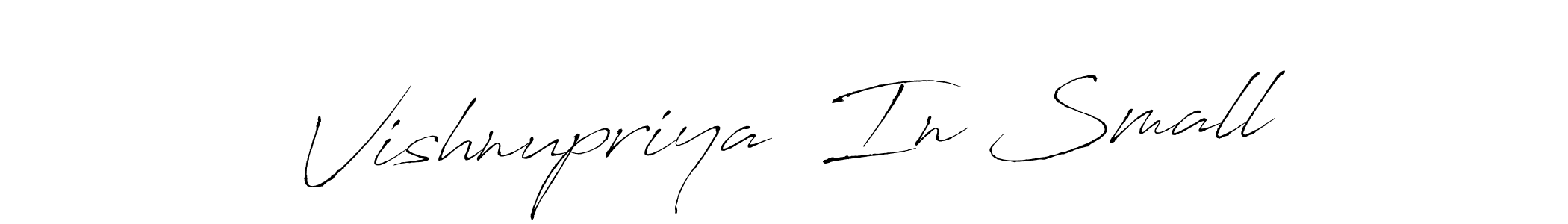 Once you've used our free online signature maker to create your best signature Antro_Vectra style, it's time to enjoy all of the benefits that Vishnupriya  In Small name signing documents. Vishnupriya  In Small signature style 6 images and pictures png