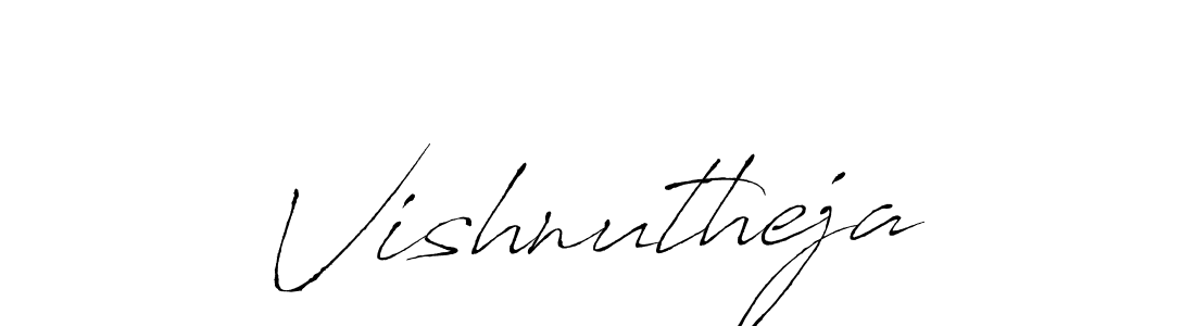 Here are the top 10 professional signature styles for the name Vishnutheja. These are the best autograph styles you can use for your name. Vishnutheja signature style 6 images and pictures png