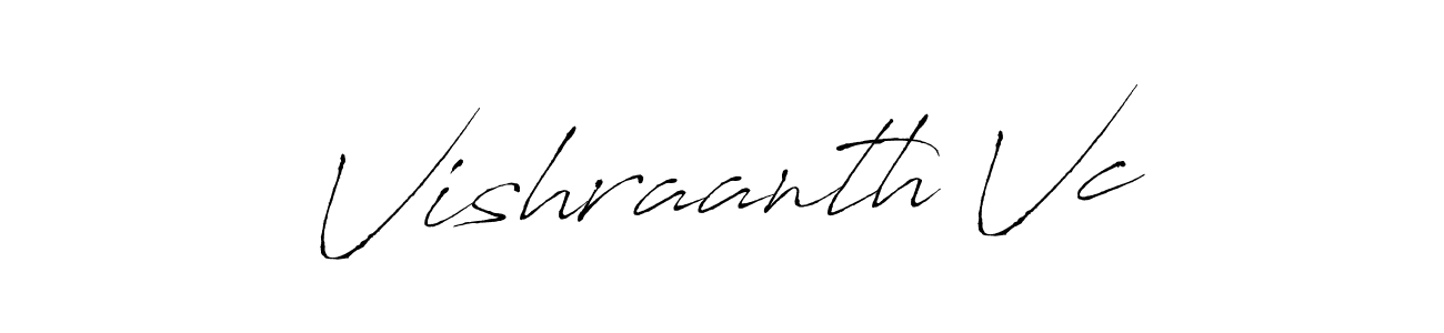 See photos of Vishraanth Vc official signature by Spectra . Check more albums & portfolios. Read reviews & check more about Antro_Vectra font. Vishraanth Vc signature style 6 images and pictures png