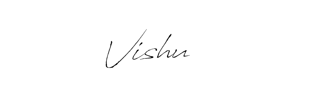 Once you've used our free online signature maker to create your best signature Antro_Vectra style, it's time to enjoy all of the benefits that Vishu❤️ name signing documents. Vishu❤️ signature style 6 images and pictures png