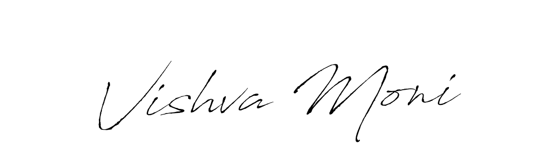 Also You can easily find your signature by using the search form. We will create Vishva Moni name handwritten signature images for you free of cost using Antro_Vectra sign style. Vishva Moni signature style 6 images and pictures png