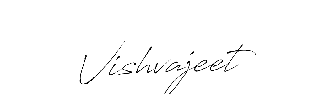 Use a signature maker to create a handwritten signature online. With this signature software, you can design (Antro_Vectra) your own signature for name Vishvajeet. Vishvajeet signature style 6 images and pictures png