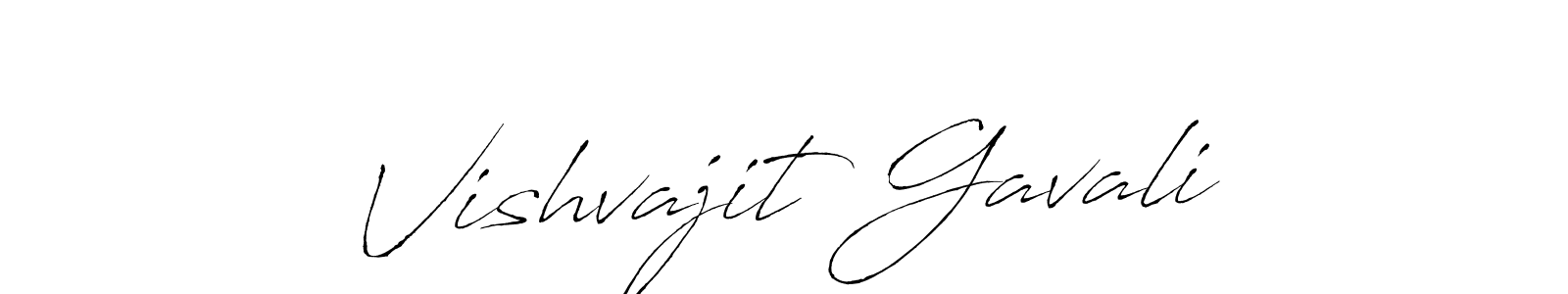 How to make Vishvajit Gavali signature? Antro_Vectra is a professional autograph style. Create handwritten signature for Vishvajit Gavali name. Vishvajit Gavali signature style 6 images and pictures png