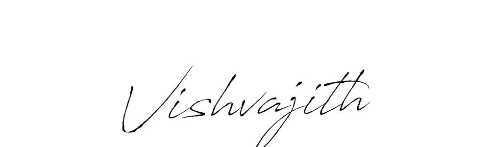 Create a beautiful signature design for name Vishvajith. With this signature (Antro_Vectra) fonts, you can make a handwritten signature for free. Vishvajith signature style 6 images and pictures png