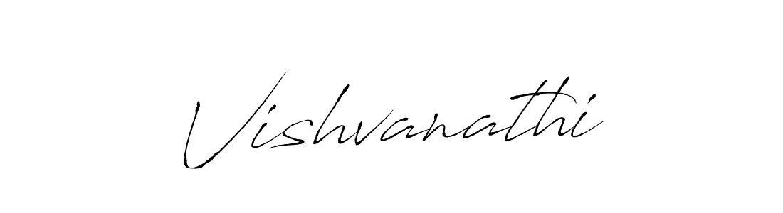 How to make Vishvanathi signature? Antro_Vectra is a professional autograph style. Create handwritten signature for Vishvanathi name. Vishvanathi signature style 6 images and pictures png