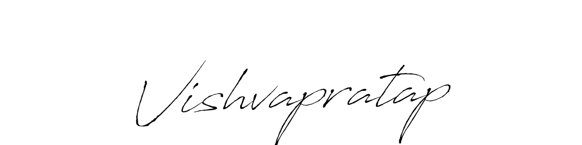 Vishvapratap stylish signature style. Best Handwritten Sign (Antro_Vectra) for my name. Handwritten Signature Collection Ideas for my name Vishvapratap. Vishvapratap signature style 6 images and pictures png