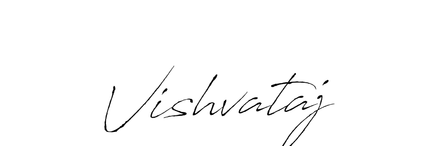 Vishvataj stylish signature style. Best Handwritten Sign (Antro_Vectra) for my name. Handwritten Signature Collection Ideas for my name Vishvataj. Vishvataj signature style 6 images and pictures png