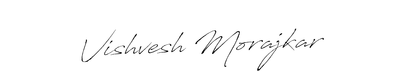 Use a signature maker to create a handwritten signature online. With this signature software, you can design (Antro_Vectra) your own signature for name Vishvesh Morajkar. Vishvesh Morajkar signature style 6 images and pictures png
