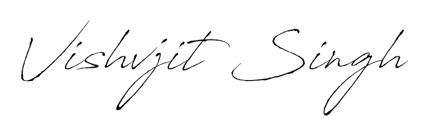 Also we have Vishvjit Singh name is the best signature style. Create professional handwritten signature collection using Antro_Vectra autograph style. Vishvjit Singh signature style 6 images and pictures png