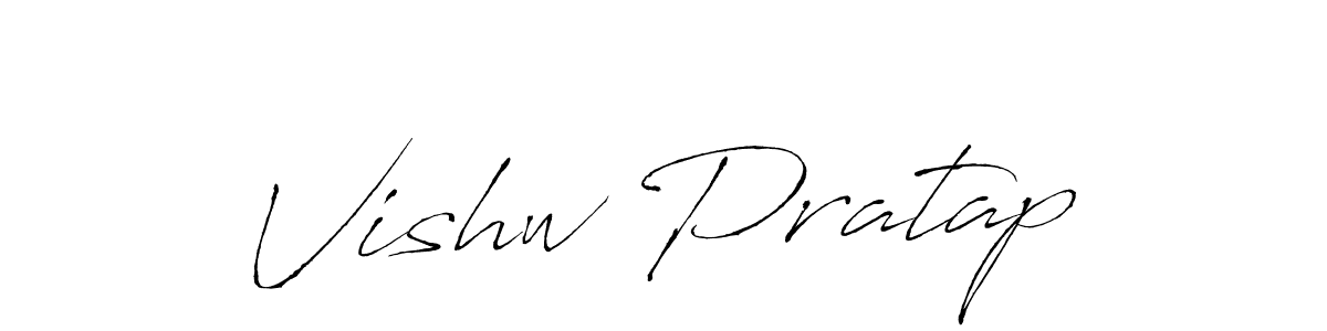 Antro_Vectra is a professional signature style that is perfect for those who want to add a touch of class to their signature. It is also a great choice for those who want to make their signature more unique. Get Vishw Pratap name to fancy signature for free. Vishw Pratap signature style 6 images and pictures png