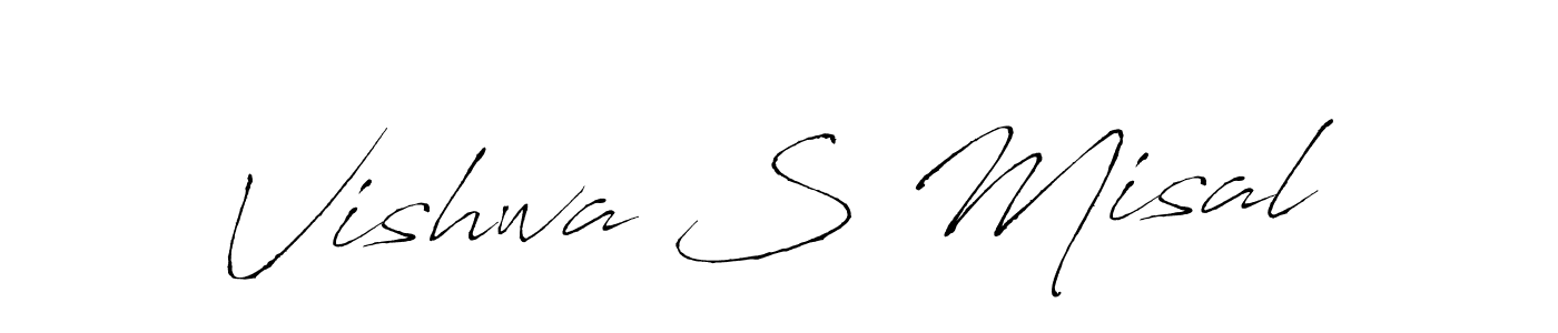 Make a beautiful signature design for name Vishwa S Misal. Use this online signature maker to create a handwritten signature for free. Vishwa S Misal signature style 6 images and pictures png