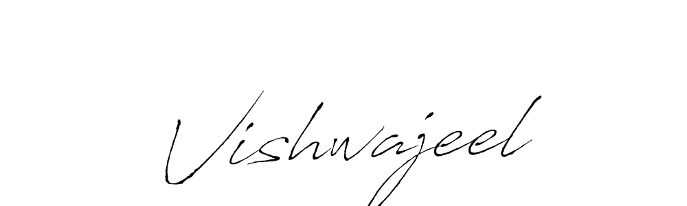 You should practise on your own different ways (Antro_Vectra) to write your name (Vishwajeel) in signature. don't let someone else do it for you. Vishwajeel signature style 6 images and pictures png
