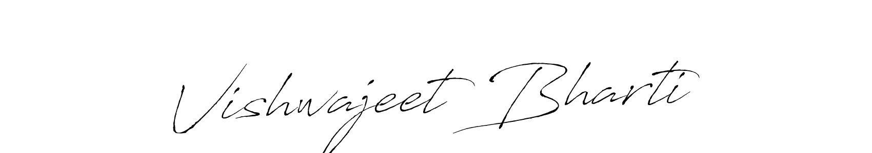 Also You can easily find your signature by using the search form. We will create Vishwajeet Bharti name handwritten signature images for you free of cost using Antro_Vectra sign style. Vishwajeet Bharti signature style 6 images and pictures png