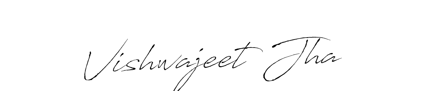 Antro_Vectra is a professional signature style that is perfect for those who want to add a touch of class to their signature. It is also a great choice for those who want to make their signature more unique. Get Vishwajeet Jha name to fancy signature for free. Vishwajeet Jha signature style 6 images and pictures png