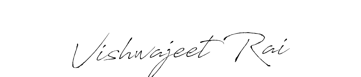 How to make Vishwajeet Rai signature? Antro_Vectra is a professional autograph style. Create handwritten signature for Vishwajeet Rai name. Vishwajeet Rai signature style 6 images and pictures png