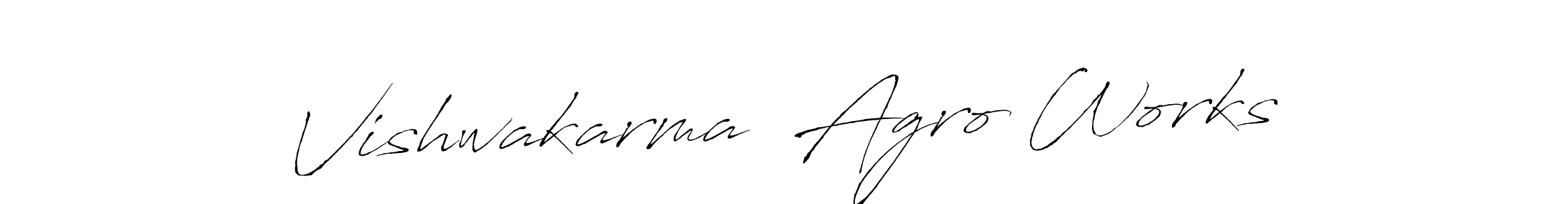 Best and Professional Signature Style for Vishwakarma  Agro Works. Antro_Vectra Best Signature Style Collection. Vishwakarma  Agro Works signature style 6 images and pictures png