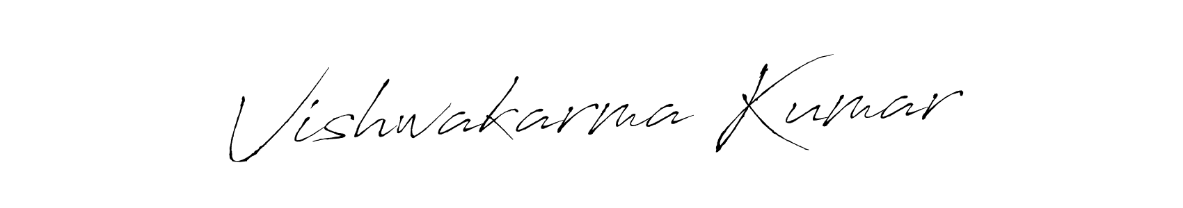 Vishwakarma Kumar stylish signature style. Best Handwritten Sign (Antro_Vectra) for my name. Handwritten Signature Collection Ideas for my name Vishwakarma Kumar. Vishwakarma Kumar signature style 6 images and pictures png