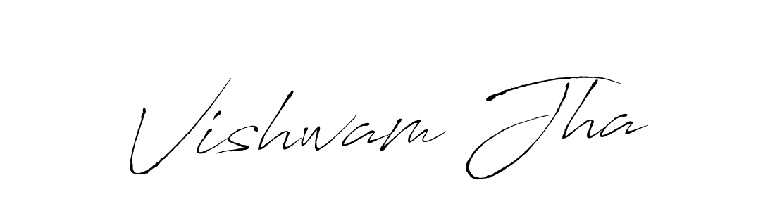 See photos of Vishwam Jha official signature by Spectra . Check more albums & portfolios. Read reviews & check more about Antro_Vectra font. Vishwam Jha signature style 6 images and pictures png