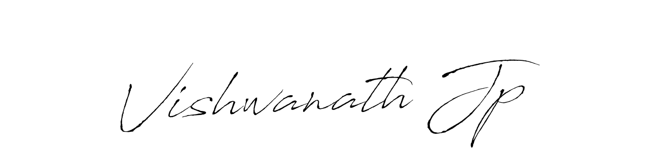 Also we have Vishwanath Jp name is the best signature style. Create professional handwritten signature collection using Antro_Vectra autograph style. Vishwanath Jp signature style 6 images and pictures png