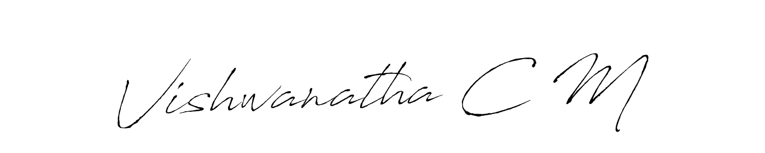 You can use this online signature creator to create a handwritten signature for the name Vishwanatha C M. This is the best online autograph maker. Vishwanatha C M signature style 6 images and pictures png