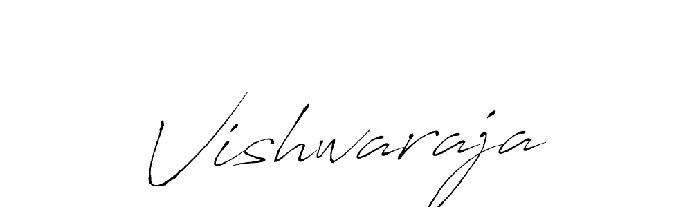 Use a signature maker to create a handwritten signature online. With this signature software, you can design (Antro_Vectra) your own signature for name Vishwaraja. Vishwaraja signature style 6 images and pictures png