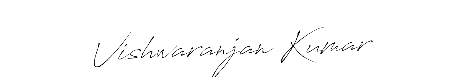 Use a signature maker to create a handwritten signature online. With this signature software, you can design (Antro_Vectra) your own signature for name Vishwaranjan Kumar. Vishwaranjan Kumar signature style 6 images and pictures png