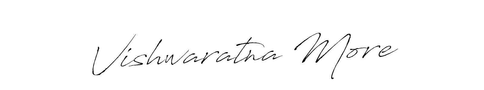You should practise on your own different ways (Antro_Vectra) to write your name (Vishwaratna More) in signature. don't let someone else do it for you. Vishwaratna More signature style 6 images and pictures png