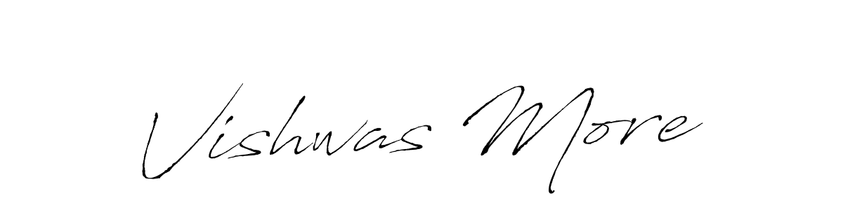 Also we have Vishwas More name is the best signature style. Create professional handwritten signature collection using Antro_Vectra autograph style. Vishwas More signature style 6 images and pictures png