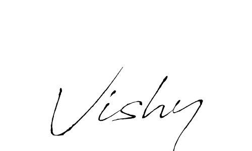 if you are searching for the best signature style for your name Vishy. so please give up your signature search. here we have designed multiple signature styles  using Antro_Vectra. Vishy signature style 6 images and pictures png