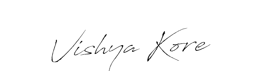 Make a short Vishya Kore signature style. Manage your documents anywhere anytime using Antro_Vectra. Create and add eSignatures, submit forms, share and send files easily. Vishya Kore signature style 6 images and pictures png