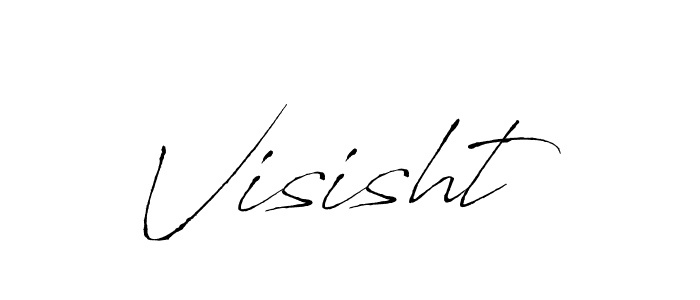 Visisht stylish signature style. Best Handwritten Sign (Antro_Vectra) for my name. Handwritten Signature Collection Ideas for my name Visisht. Visisht signature style 6 images and pictures png