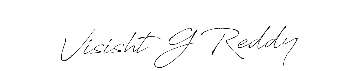 You can use this online signature creator to create a handwritten signature for the name Visisht G Reddy. This is the best online autograph maker. Visisht G Reddy signature style 6 images and pictures png