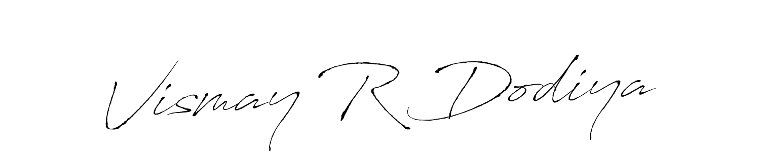 Similarly Antro_Vectra is the best handwritten signature design. Signature creator online .You can use it as an online autograph creator for name Vismay R Dodiya. Vismay R Dodiya signature style 6 images and pictures png