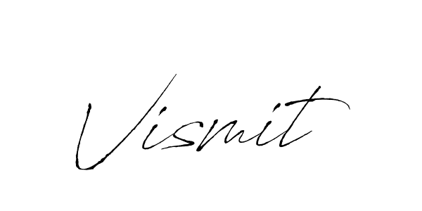 How to make Vismit name signature. Use Antro_Vectra style for creating short signs online. This is the latest handwritten sign. Vismit signature style 6 images and pictures png