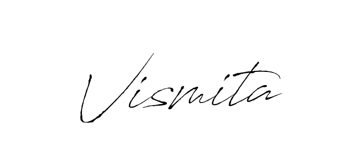 Also we have Vismita name is the best signature style. Create professional handwritten signature collection using Antro_Vectra autograph style. Vismita signature style 6 images and pictures png