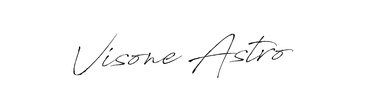 Create a beautiful signature design for name Visone Astro. With this signature (Antro_Vectra) fonts, you can make a handwritten signature for free. Visone Astro signature style 6 images and pictures png